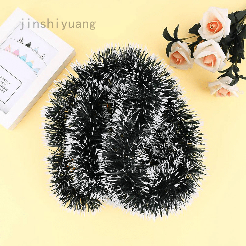 Pohon Natal Coc . Jinshiyuang Ornamen Pita Garland Warna Putih Hijau Tua Untuk Dekorasi Pohon Natal Shopee Indonesia