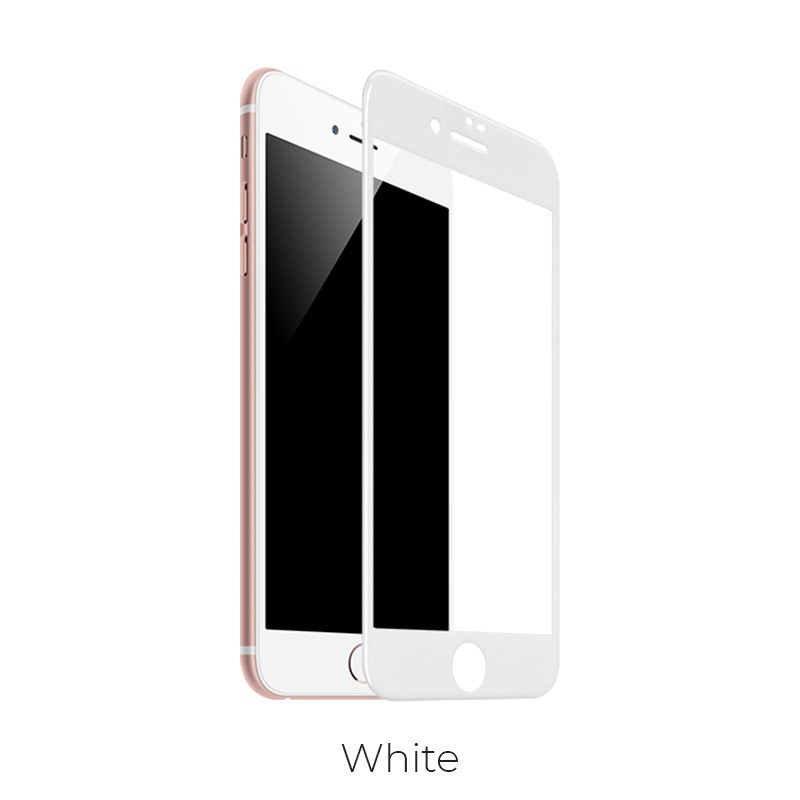 Jual Iphone 8 Plus / Iphone 7 Plus White Tempered Glass Anti Gores Hp Screen Protector | Shopee Indonesia