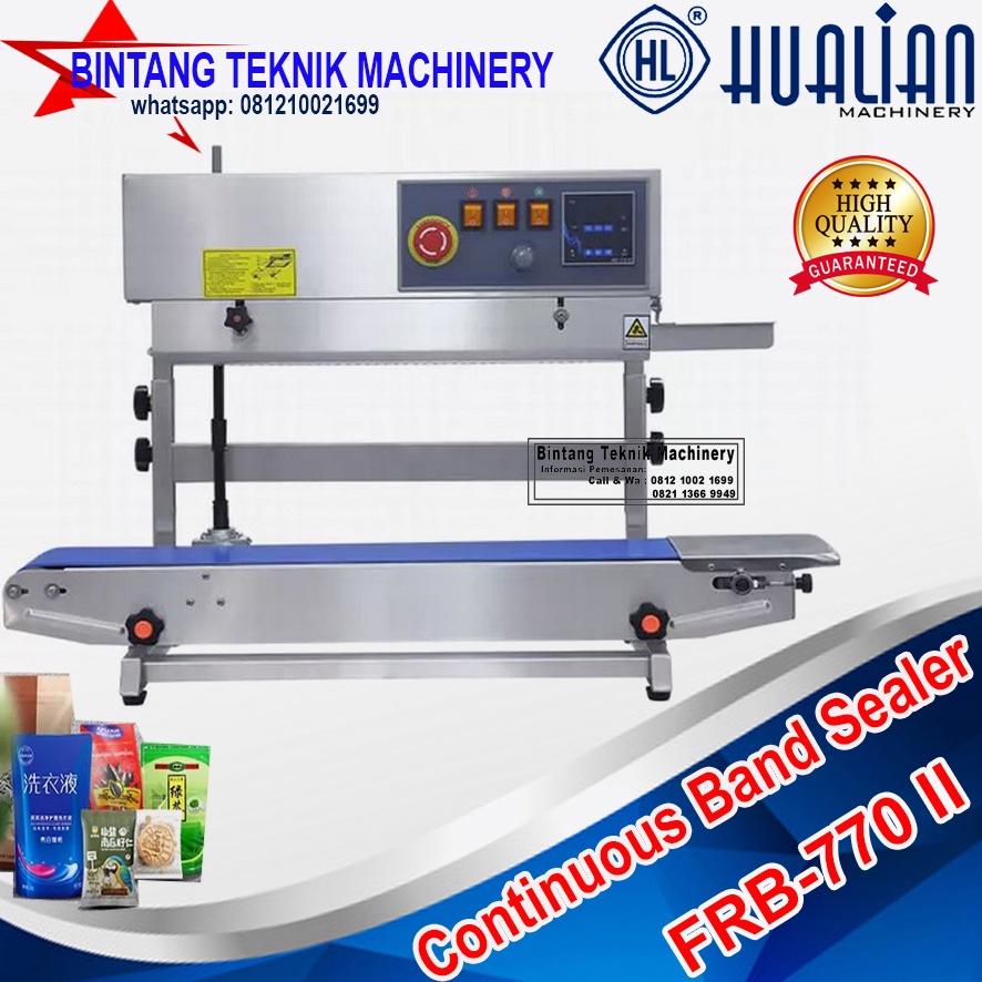 Jual continuous Band Sealer FRB770 II Hualian mesin sealer kemasan