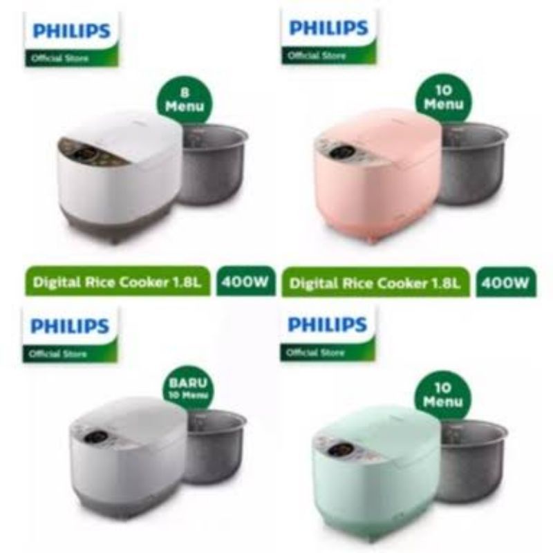 Jual Rice cooker philips digital hd 4515 1.8lt Lapisan Bakuhanseki garansi resmi Indonesia