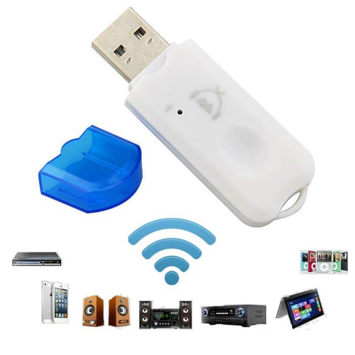 USB Wireless Bluetooth Dongle Adapter Tanpa Kabel Audio Receiver new