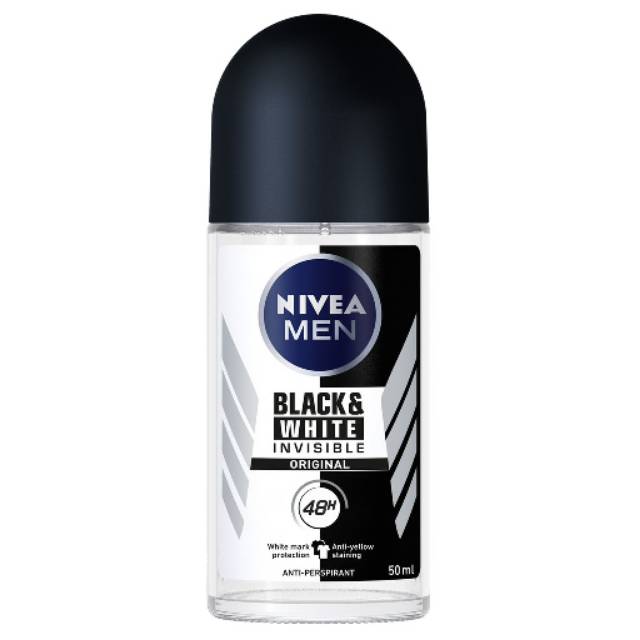 Jual Nivea Black & White Invisible Fresh Anti Bakteri Deodorant Roll On 25Ml | Shopee Indonesia