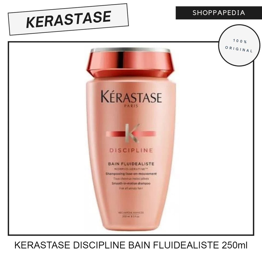 Jual Kerastase Discipline Bain Fluidealiste Shampoo 250 Ml Original Resmi Perawatan Rambut Kering | Shopee Indonesia