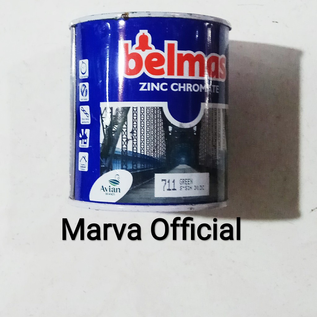 Jual Cat dasar primer BELMAS Zinc Chromate 1 L Liter kg 724 711 Grey