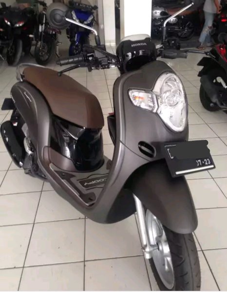 Jual Spakbor Depan Scoopy Esp New K93 2017 2018 Coklat Doff Non Original | Shopee Indonesia