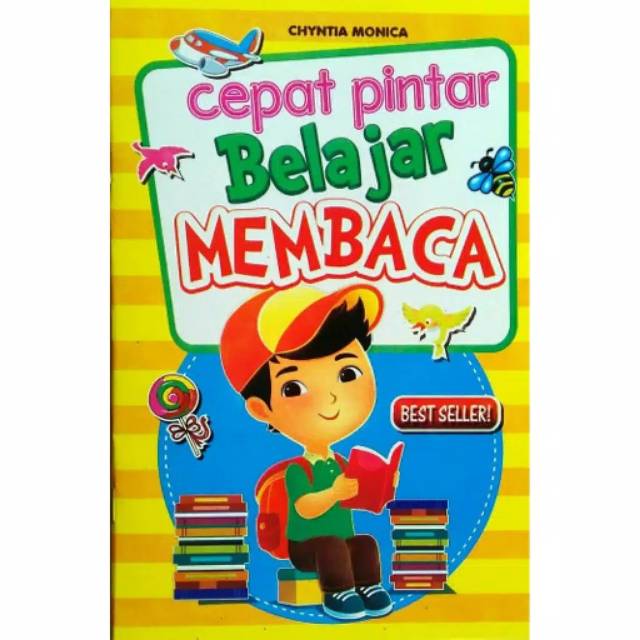 Buku Anak Cepat Pintar Belajar Membaca Untuk TK Shopee