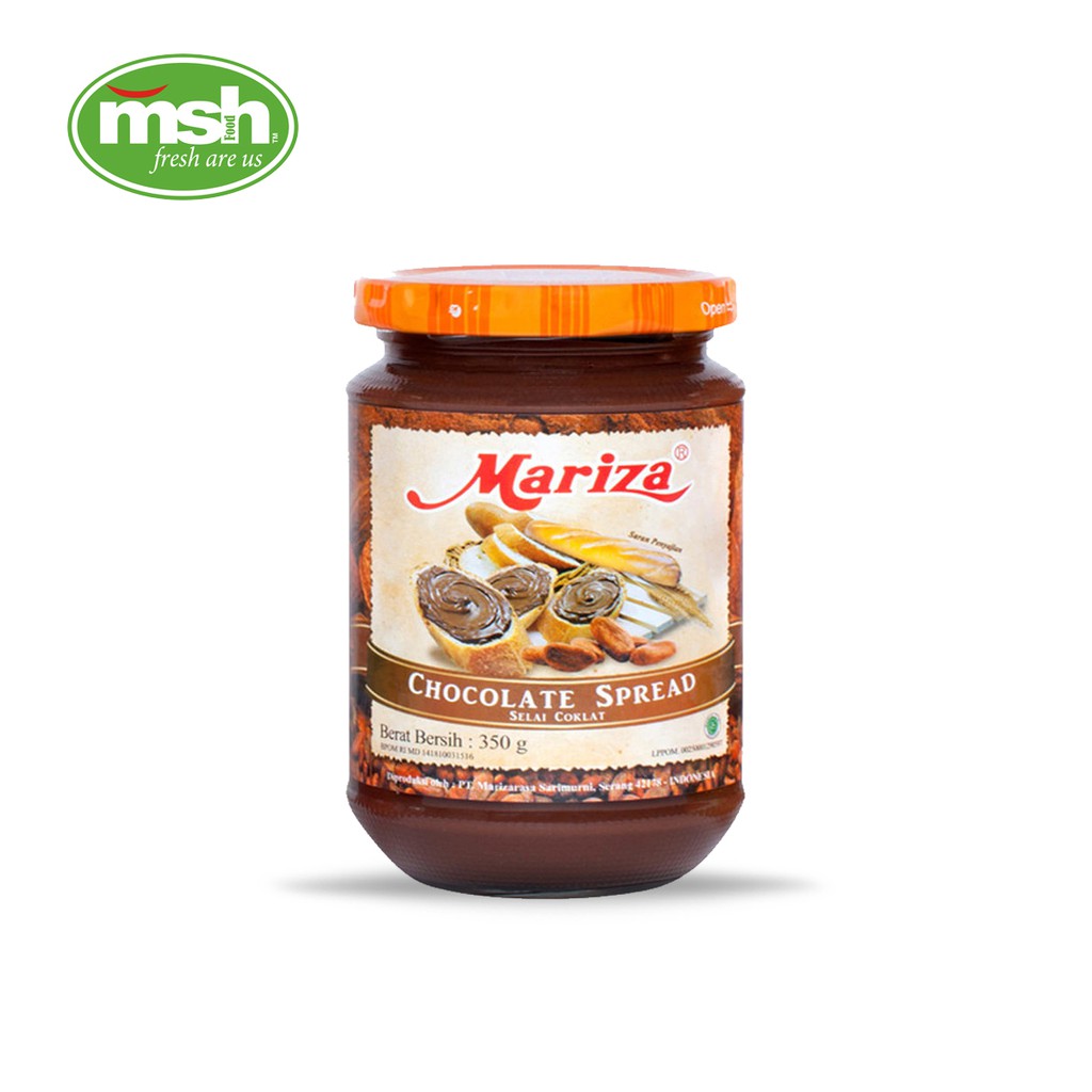 Jual Mariza Chocolate Spread Selai Coklat 350 Gr | Shopee Indonesia
