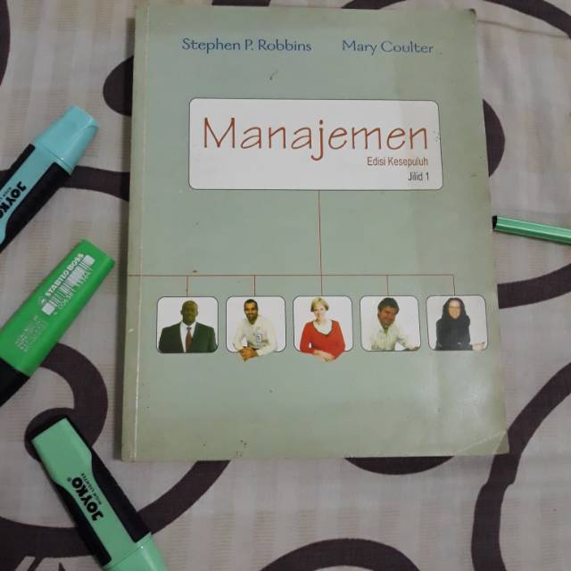 Jual Buku Manajemen Stephen P. Robbins Jilid 1 Edisi Kesepuluh (bekas