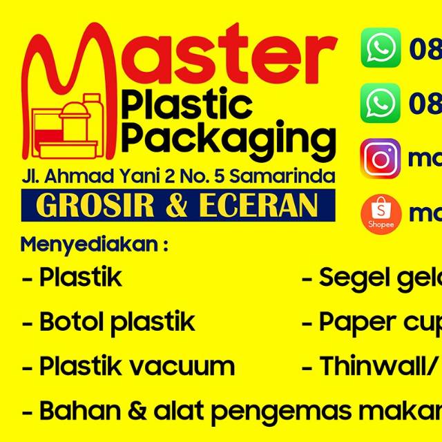 Produk Master Plastic & Packaging Shopee Indonesia