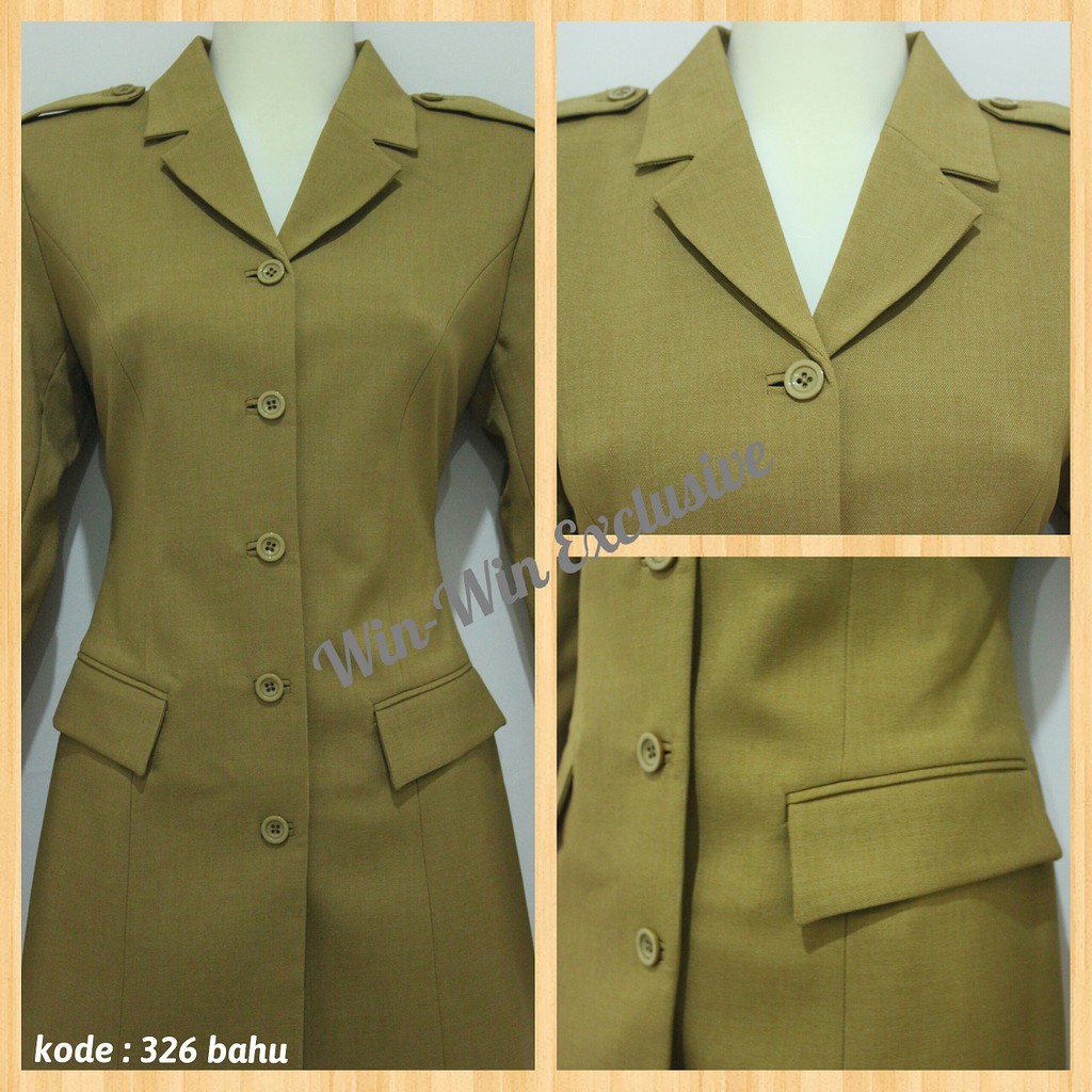 Contoh Desain Baju Pdh Guru 1001desainer