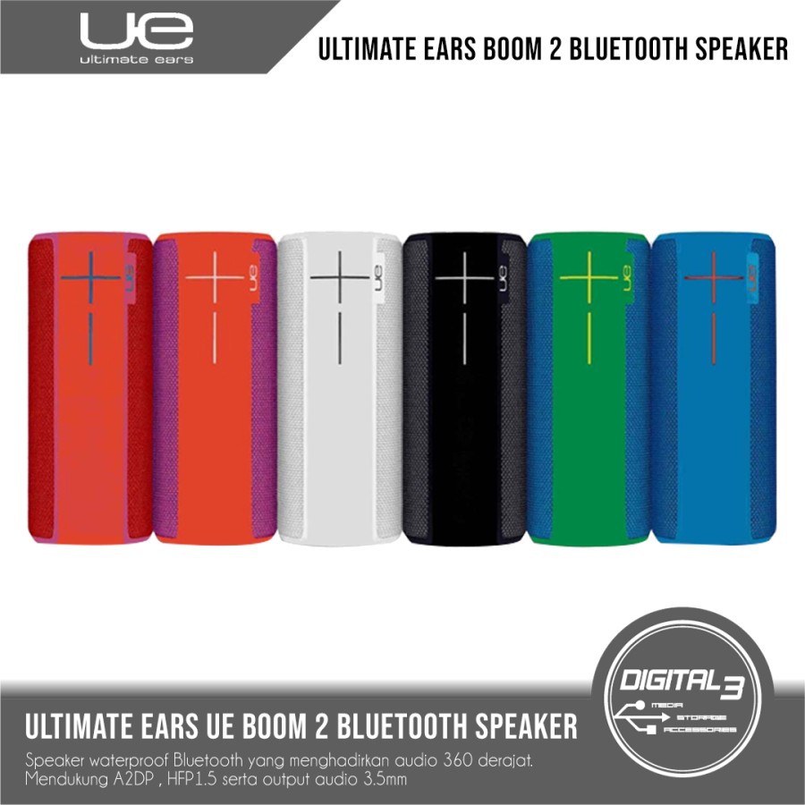 Jual Ultimate Ears Ue Boom 2 Bluetooth Speaker Waterproof Bass | Shopee Indonesia