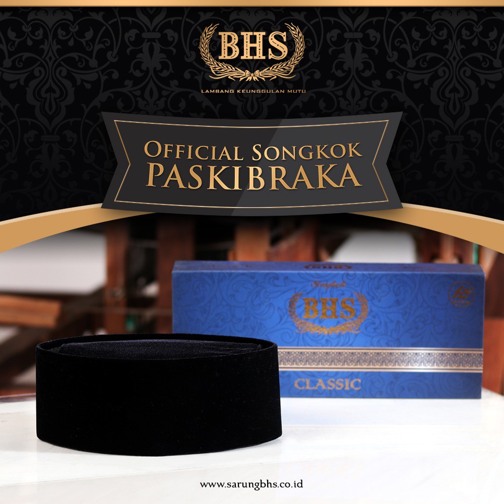 Jual Songkok Peci BHS Classic AC Tinggi 9 Indonesia|Shopee Indonesia