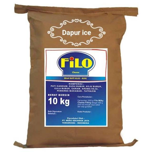 Keju susu bubuk filling FILO Repacked 500 gr Shopee Indonesia