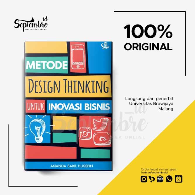 Jual Buku Metode Design Thinking untuk Inovasi Bisnis Buku Ekonomi