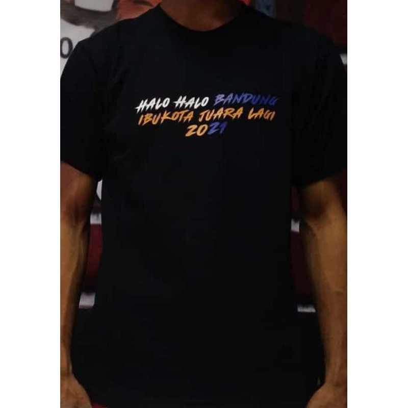 T-SHIRT HALO HALO BANDUNG KOTA INI JUARA LAGI | Shopee Indonesia