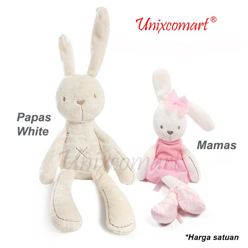 Boneka Kelinci Lucu Ballerina Bunny Mamamiya&Papas bunny
