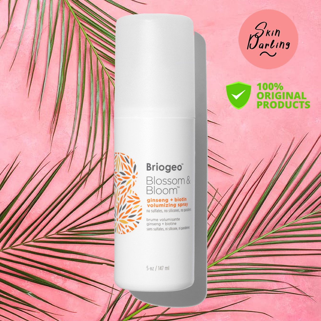 Jual BRIOGEO Blossom & Bloom Ginseng + Biotin Volumizing Spray 147ml