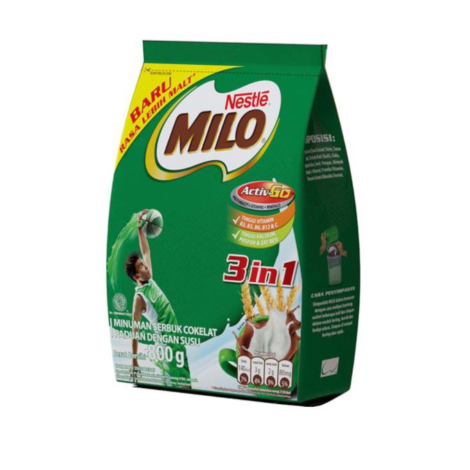 Jual Milo Healthy Drink Energy Releasing Actigen 1kg Shopee Indonesia