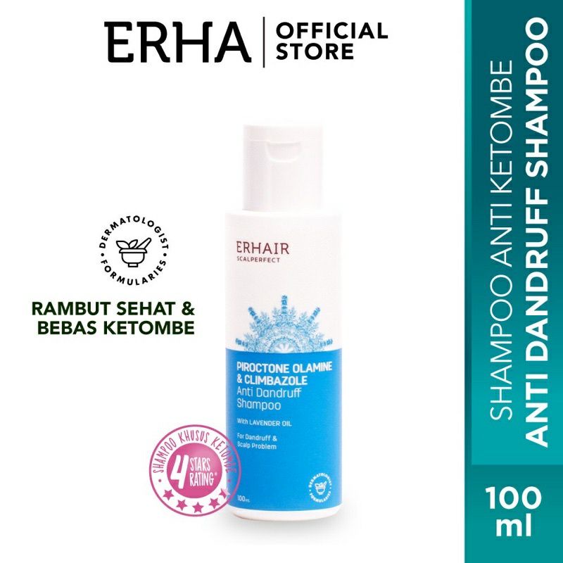 Jual Erha Erhair Scalperfect Shampoo Anti Ketombe 100ml (Original