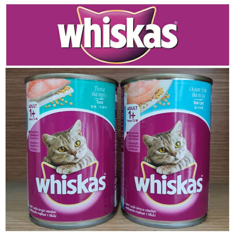 Whiskas Kaleng 400gr Makanan Kucing Dewasa Shopee Indonesia
