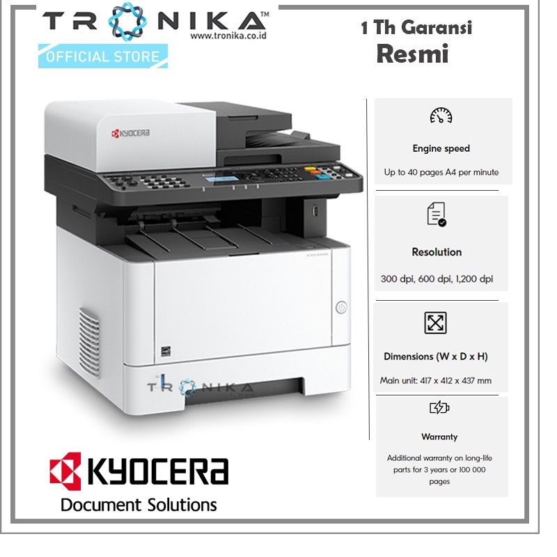 Mesin Fotocopy Kyocera ECOSYS M2040dn Garansi Resmi Shopee Indonesia