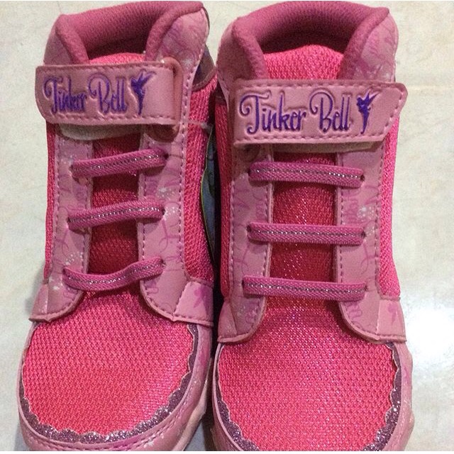 Sepatu boot anak perempuan DISNEY FAIRIES TINKERBELL PINK sepatu