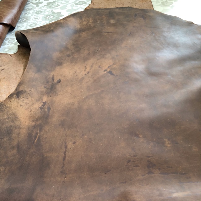 Kulit sapi lembaran Crazy horse brown vintage premium Shopee Indonesia