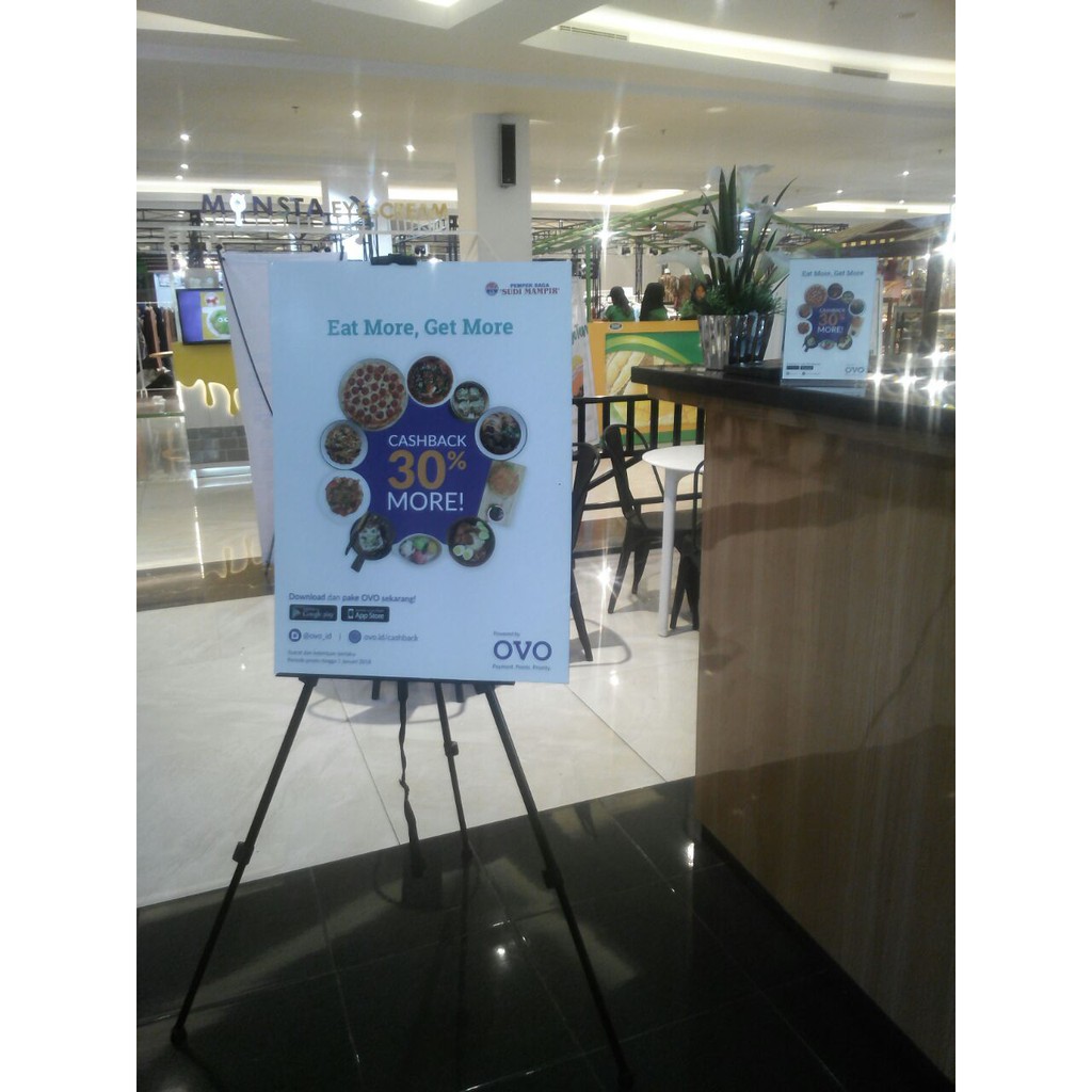 Jual FRAME Stand Foto / Stand Display Foto / Stand Banner tripod