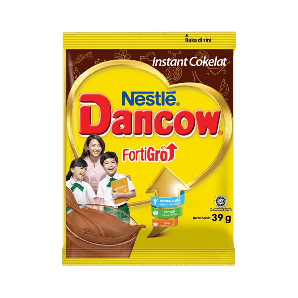Jual Susu Dancow Fortigro Coklat Susu Bubuk Sachet Ukuran 39 Gram Rahmat Grosir Store | Shopee Indonesia