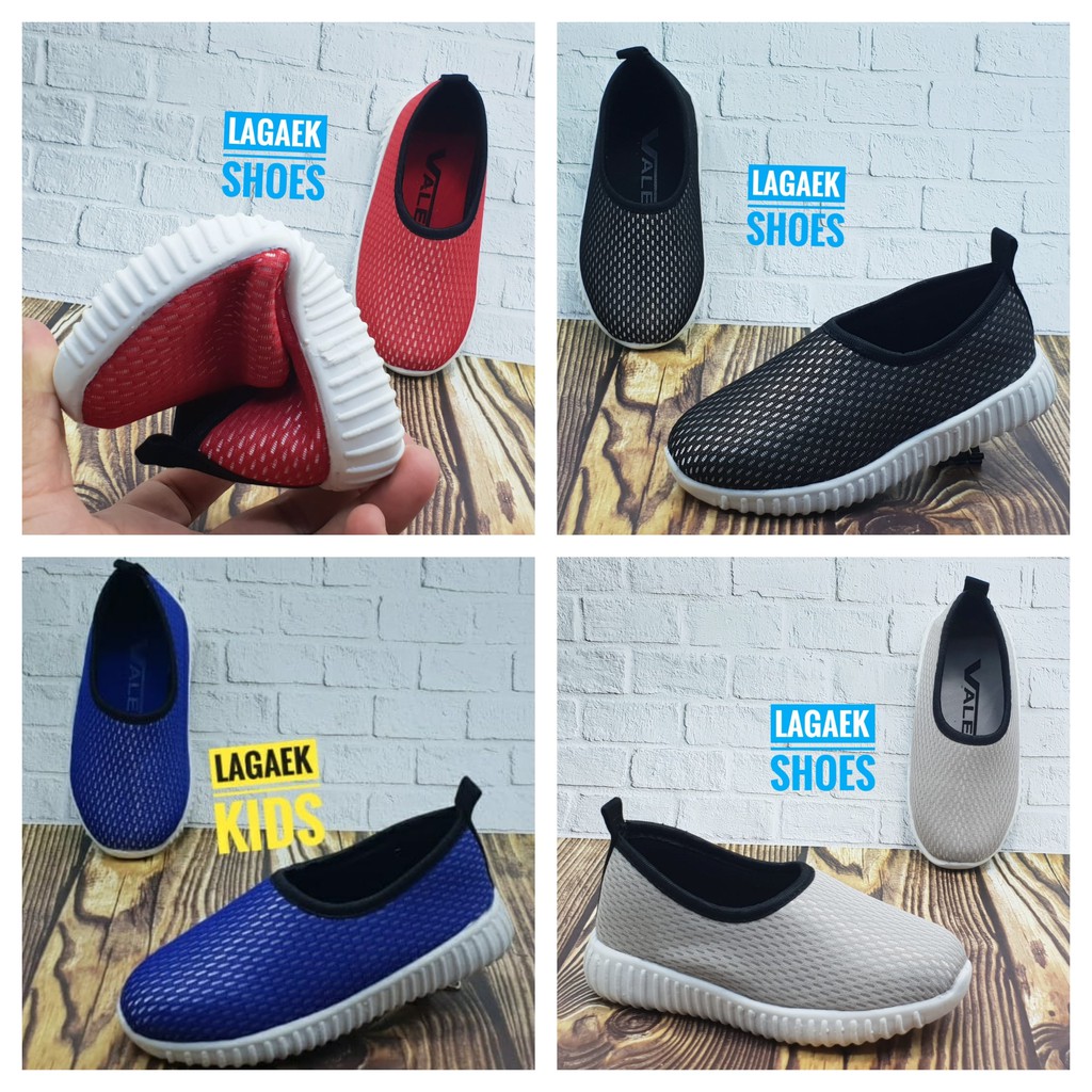 CUCI GUDANG SEPATU ANAK SLIP ON USIA 3 4 5 TAHUN BAHAN NYAMAN DAN