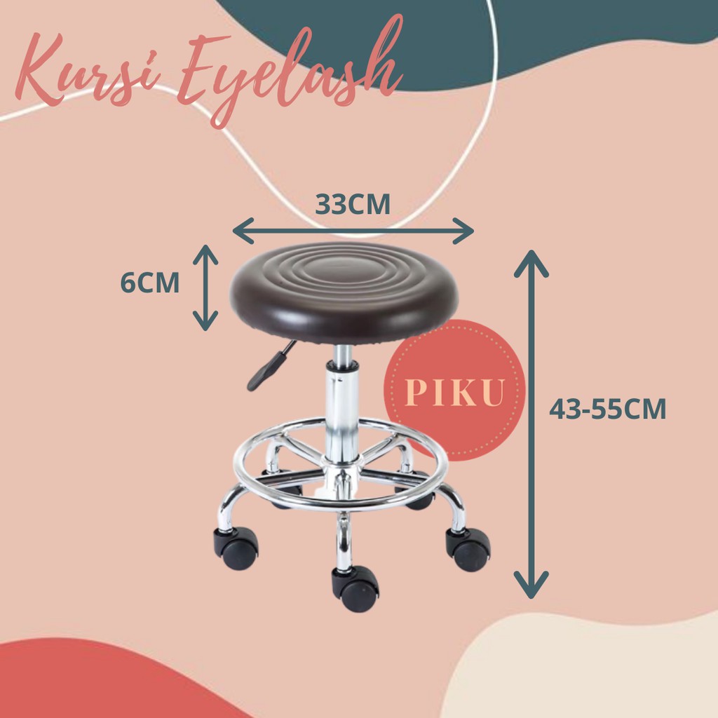 KURSI SALON / KURSI SULAM / KURSI EYELASH / KURSI HIDROLIK / KURSI