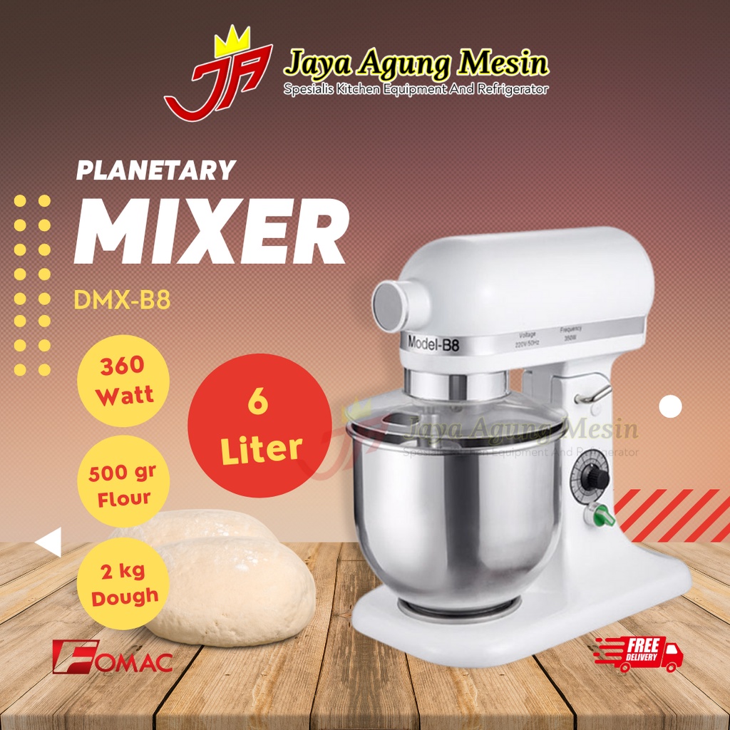 Jual Mixer Fomac DMXB8/Mixer Roti Fomac DMX B08g Shopee