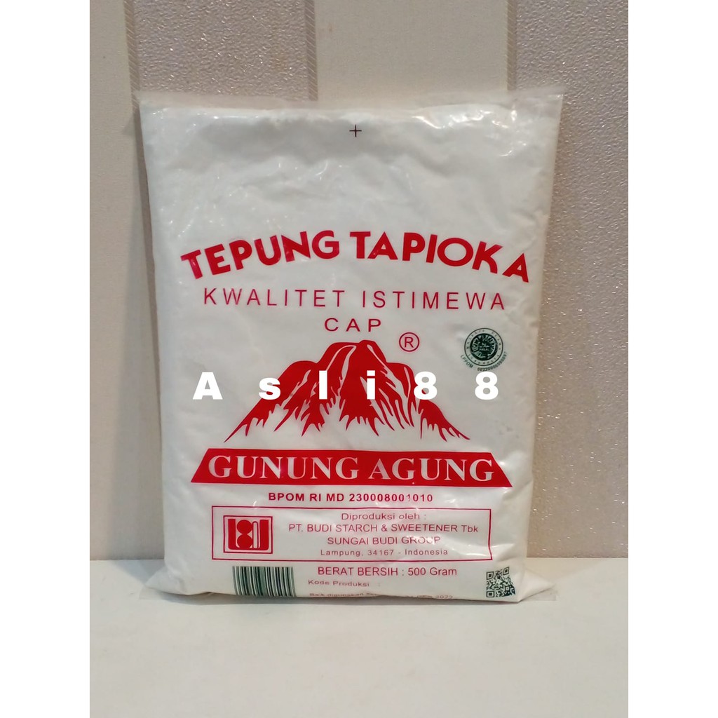 Jual TEPUNG TAPIOKA CAP GUNUNG AGUNG 500g Shopee Indonesia