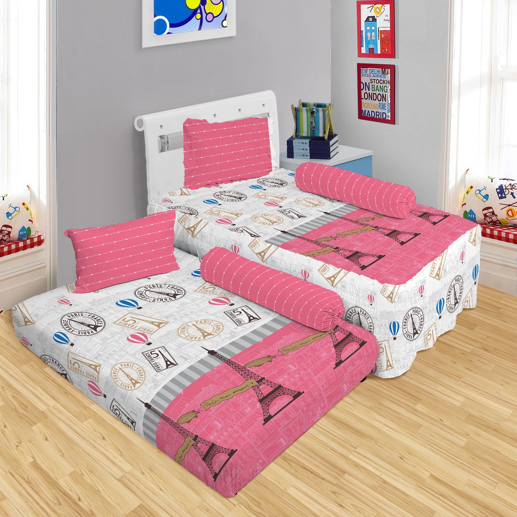 WW Sprei Lady Rose 2in1 Sorong PARISIAN 120x200