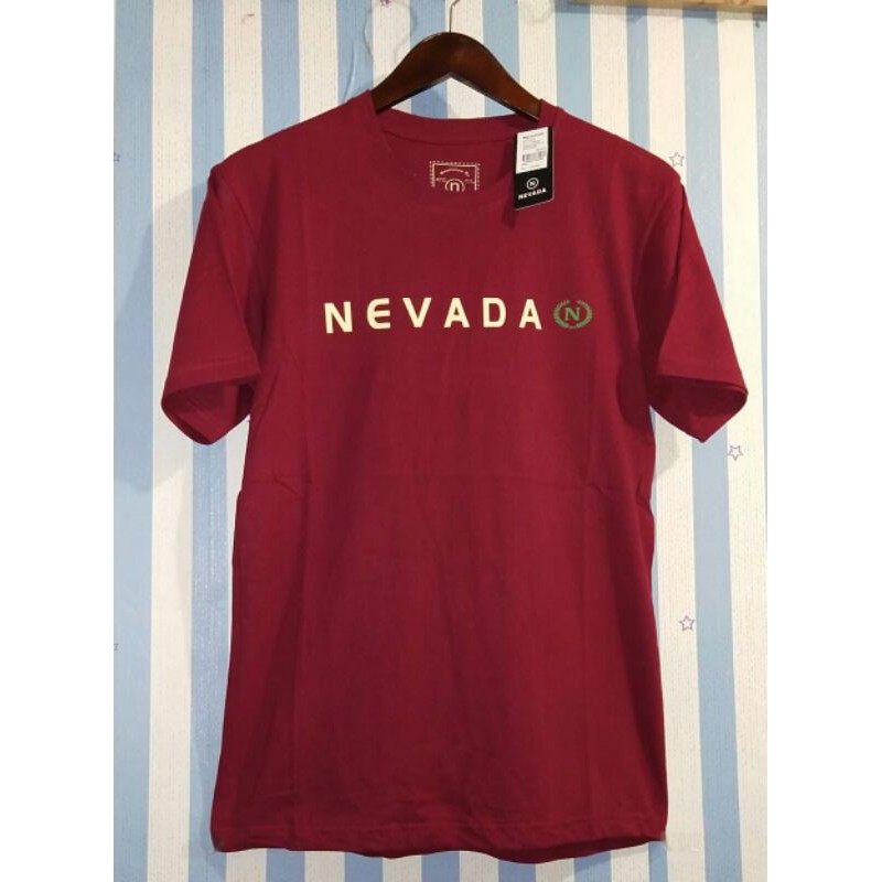 kaos Nevada cowok premium terbaru kaos cowok model terbaru kaos Nevada