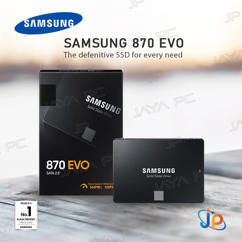 Jual Samsung Ssd 870 Evo 500Gb Sata 3 - Ssd V Nand 500 Gb 2.5" | Shopee Indonesia