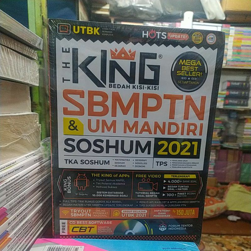 THE KING SBMPTN SOSHUM 2021 DAN UM MANDIRI ORIGINAL 100