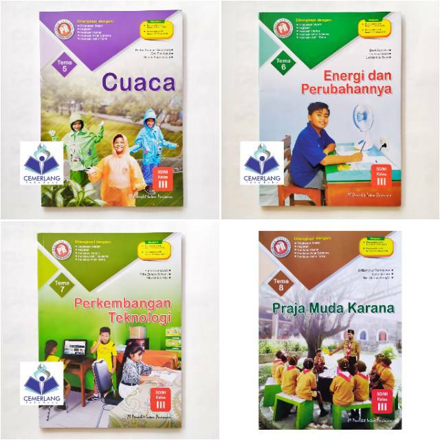 BUKU PR TEMATIK KELAS 3 SD TEMA 5 6 7 8 KURIKULUM 2013