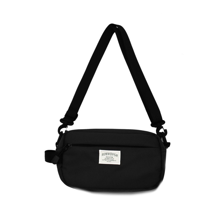 Rown Division Sling Bag Bersecker Black Shopee Indonesia