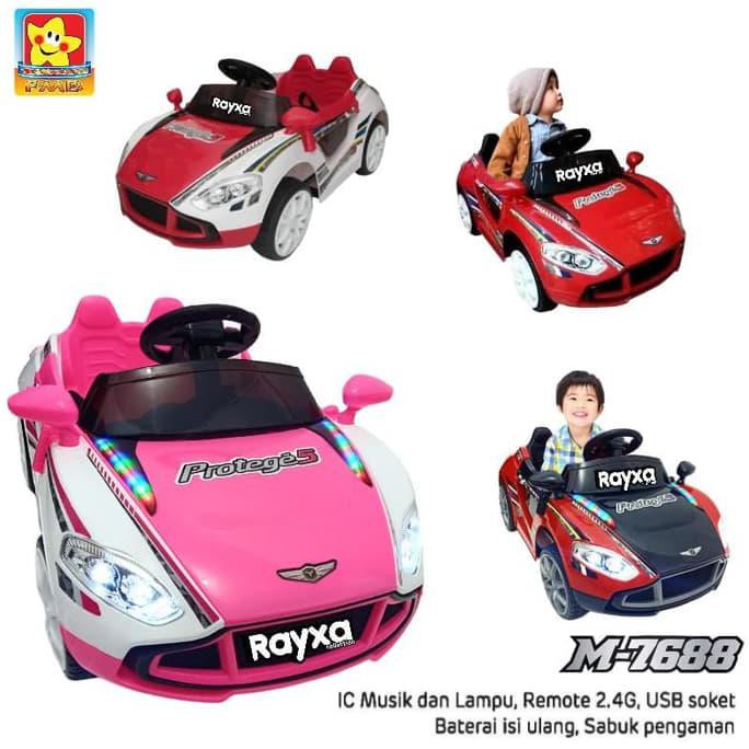 Jual Mobil Aki Anak Pmb M7688 Mainan Anak Mobilan Aki Dengan Remot | Shopee Indonesia