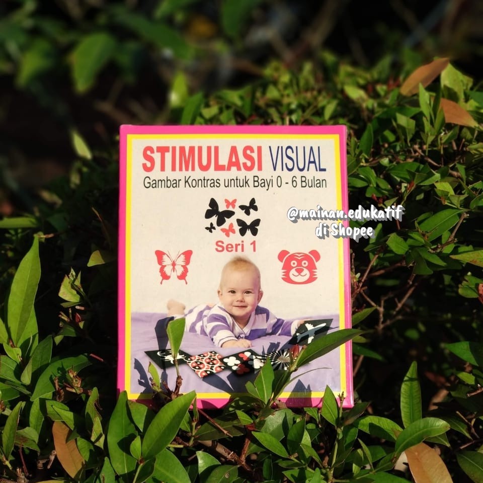 Jual FLASH CARD STIMULASI VISUAL BAYI Indonesia