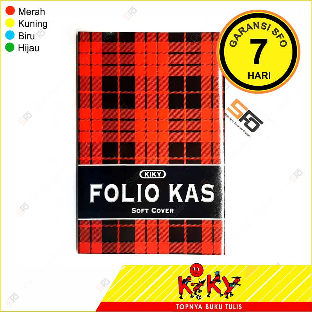 Buku Kas Folio Kiky (Soft Cover) Shopee Indonesia