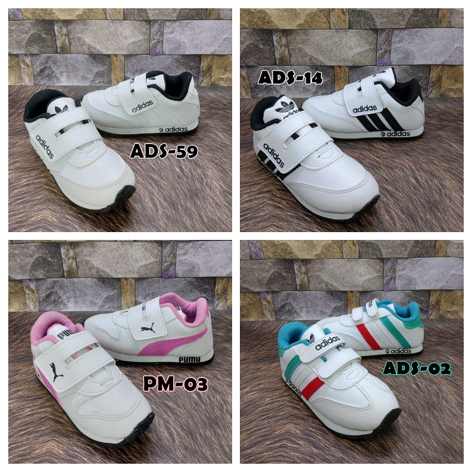 Sepatu anak laki laki perempuan cowok cewek sekolah size 2437 keds