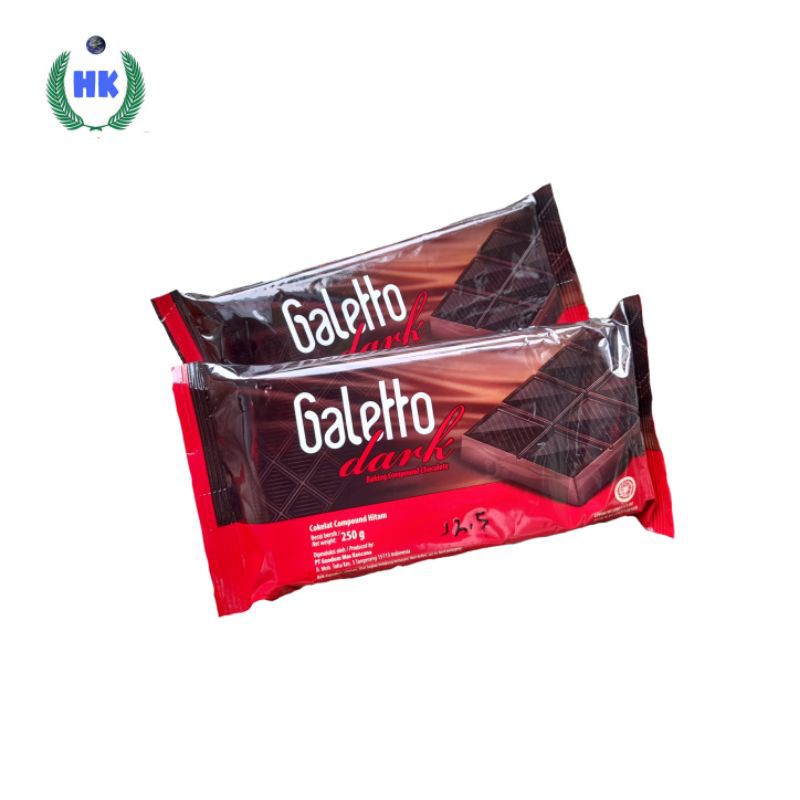 Jual Coklat Cokelat Batangan Galetto Dark White | Shopee Indonesia