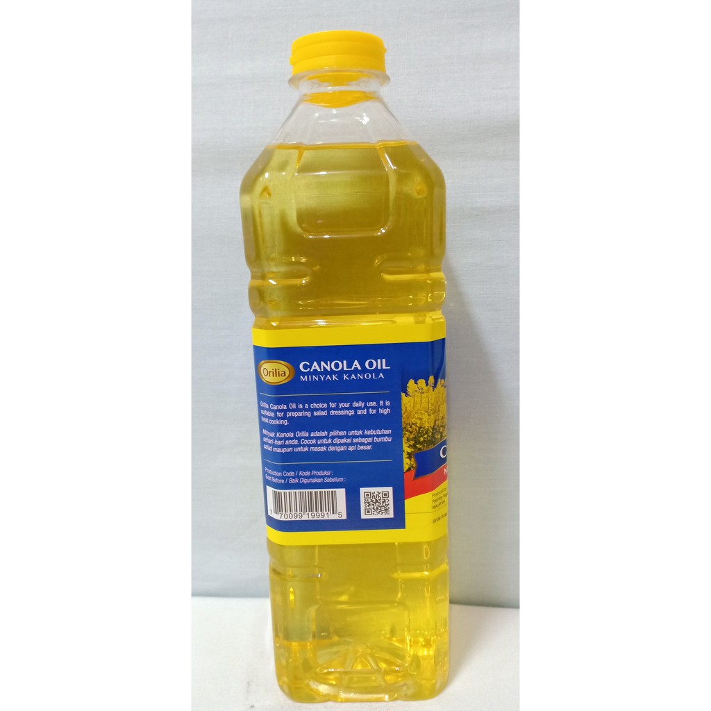Jual Orilia - Canola Oil - 1 L Indonesia|Shopee Indonesia