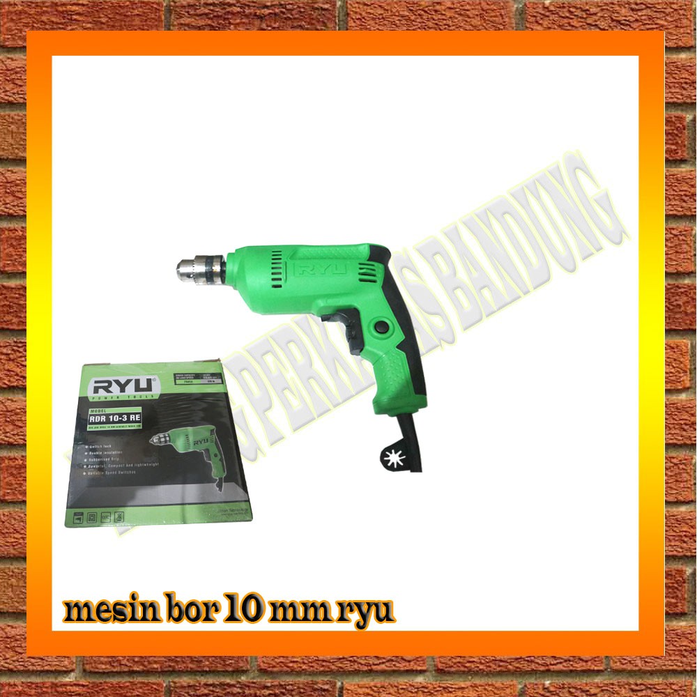 Ryu Mesin Bor 10mm RDR103RE Mesin Bor Listrik Shopee Indonesia