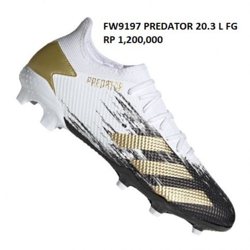 Jual Adidas Predator 20.3 L Fg Fw9197 | Shopee Indonesia