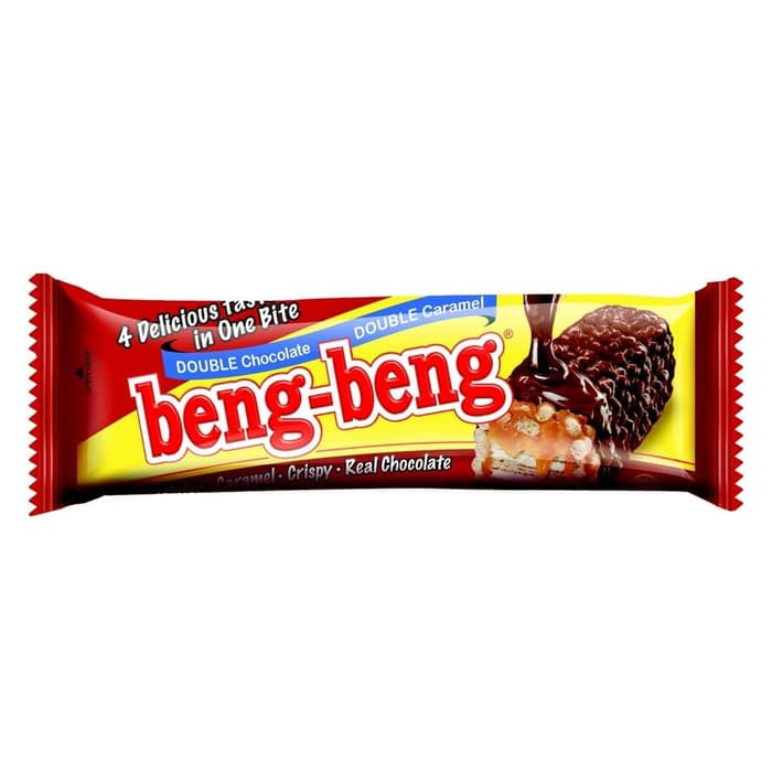 Jual Beng beng 1pcs snack wafer caramel choco beng beng 20gr Indonesia