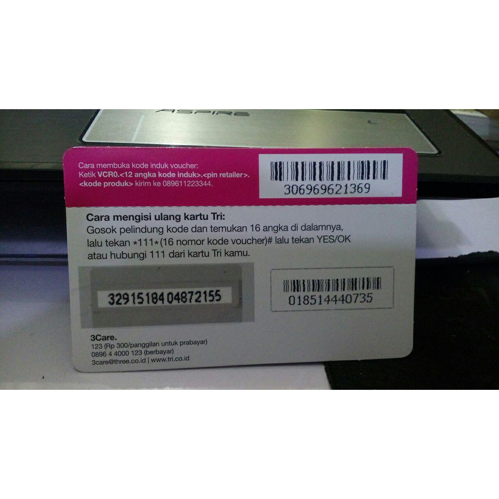 Cara Membuka Kode Induk Voucher Tri
