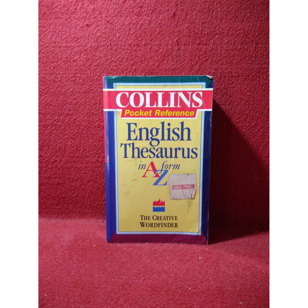 Jual Buku original collins pocket refernce english thesaurus
